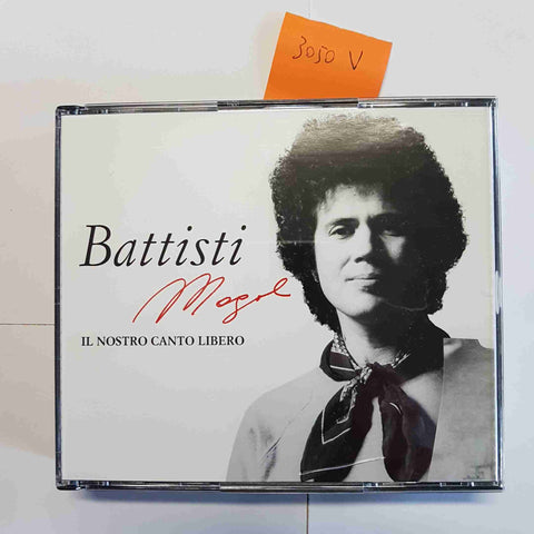 LUCIO BATTISTI Il Nostro Canto Libero 2CD + DVD Sony BMG Box 2007 MOGOL