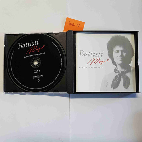 LUCIO BATTISTI Il Nostro Canto Libero 2CD + DVD Sony BMG Box 2007 MOGOL