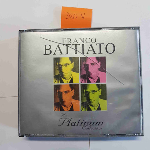 FRANCO BATTIATO The Platinum Collection 3CD EMI Best Of 2004