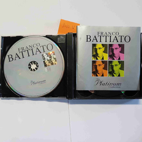 FRANCO BATTIATO The Platinum Collection 3CD EMI Best Of 2004