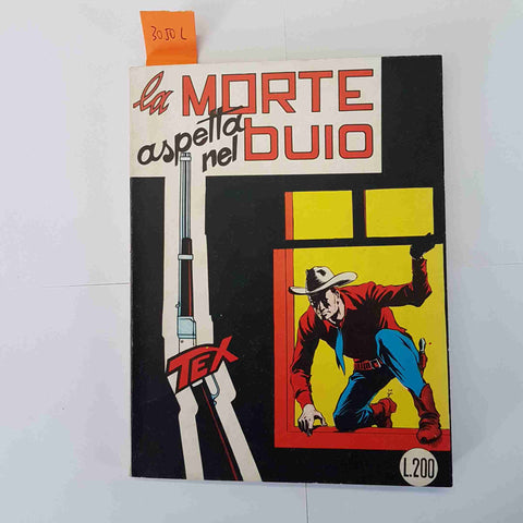 TEX WILLER Gigante 32 La morte aspetta nel buio BONELLI 1966 originale 200 lire