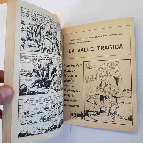 TEX WILLER Gigante 32 La morte aspetta nel buio BONELLI 1966 originale 200 lire