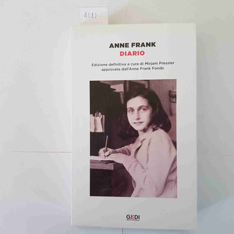 ANNE FRANK DIARIO Edizione Definitiva 2018 GEDI AUSCHWITZ BERGEN-BELSEN SHOAH