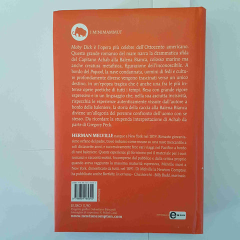 MELVILLE - MOBY DICK Newton Compton 2014 edizione integrale CLASSICI PER RAGAZZI