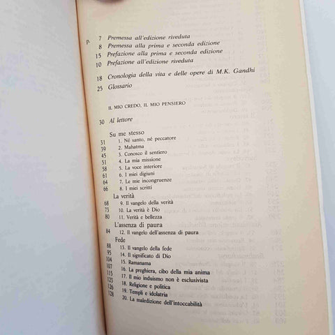 GANDHI - IL MIO CREDO, IL MIO PENSIERO Newton 1992 Grandi Tascabili Economici