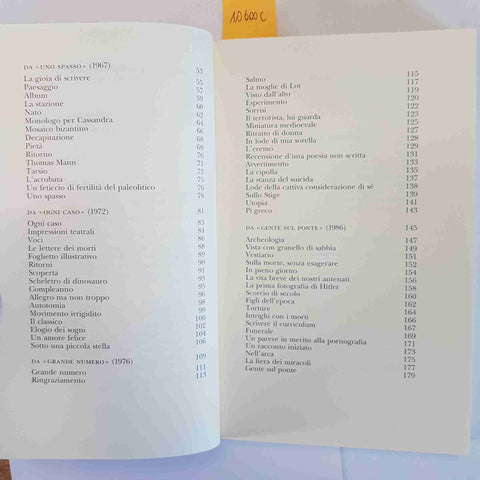 Wisawa Szymborska - Vista con granello di sabbia 2000 Adelphi 357 POESIA POESIE