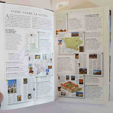CALIFORNIA GUIDA MONDADORI DK VIAGGI SAN FRANCISCO LOS ANGELES MAPPE 2012