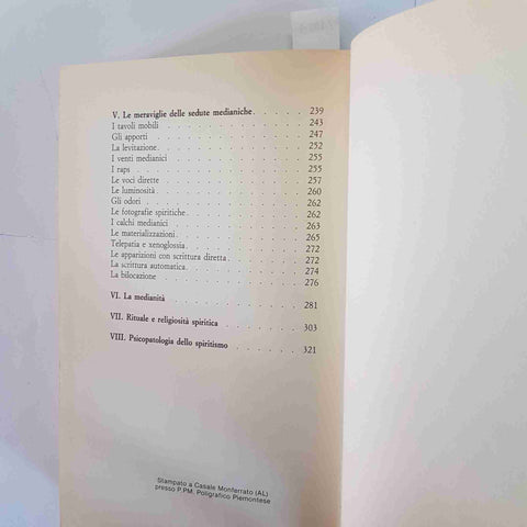SPIRITISMO DIMENSIONI OCCULTE DELLA REALTA PIER ANGELO GRAMAGLIA 1990 ESOTERISMO