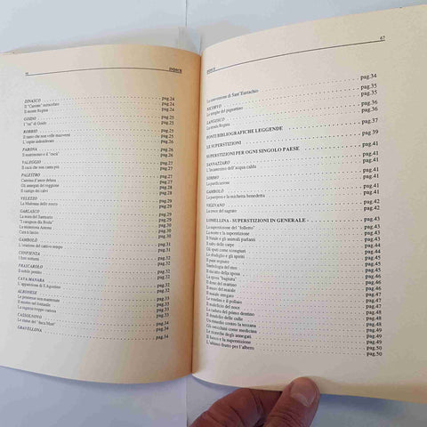 ROMANO BERGAMO - LEGGENDE E SUPERSTIZIONI DELLA LOMELLINA 1989 GIANNI IUCULANO