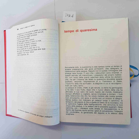 MESSALINO FESTIVO DELL'ASSEMBLEA EDIZIONE 1984 EDB RILEGATO ROSSO liturgia