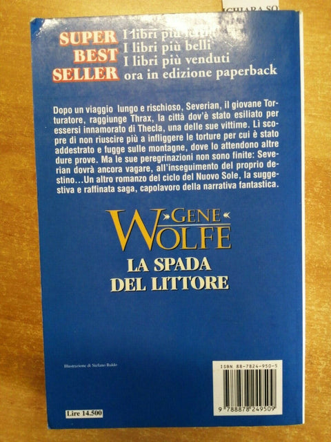 GENE WOLFE - LA SPADA DEL LITTORE - SPERLING 1999 IL LIBRO DEL NUOVO SOLE(3