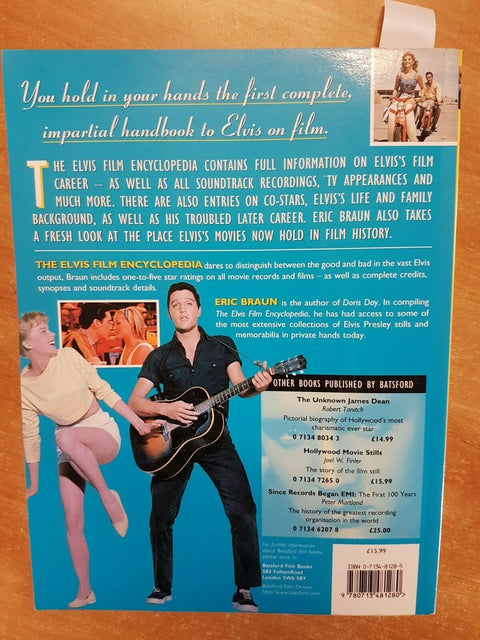 ELVIS PRESLEY - THE ELVIS FILM ENCYCLOPEDIA - ERIC BRAUN - 1997 BATSFORD (3