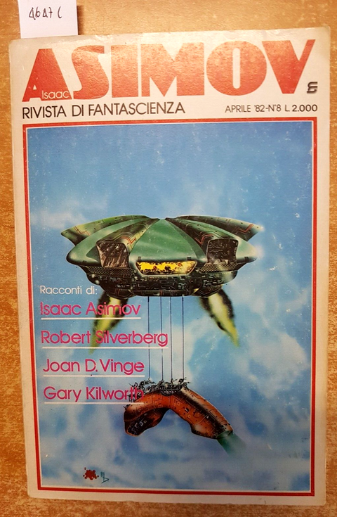 ISAAC ASIMOV rivista di fantascienza n8 - 1982 racconti science fiction (4