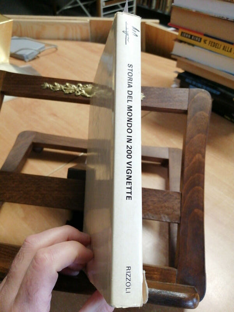 Giovanni Mosca - Storia del mondo in 200 vignette - 1Ed. - Rizzoli - 1978