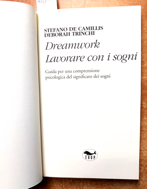 DREAMWORK LAVORARE CON I SOGNI guida psicologica del significato + CARTE (4