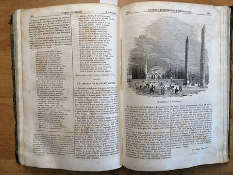 TEATRO UNIVERSALE 1840 annata completa 52 numeri RACCOLTA ENCICLOPEDICA (25