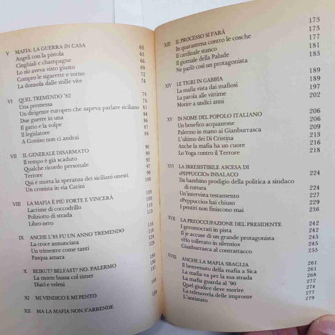 DIECI ANNI DI MAFIA SAVERIO LODATO EDIZIONE INTEGRATA AGGIORNATA RIZZOLI 1992