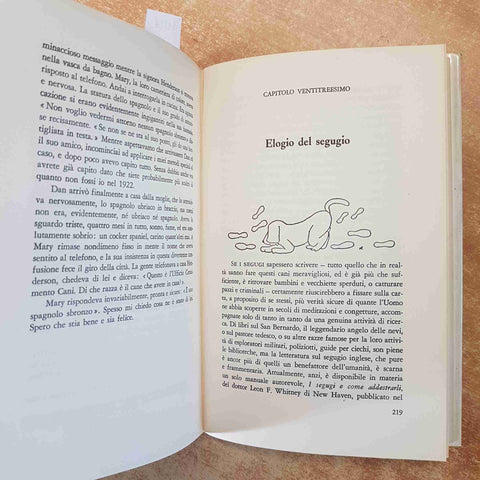 IL CANE CHE SAPEVA TROPPO JAMES THURBER RIZZOLI 1973 SECONDA EDIZIONE illustrato