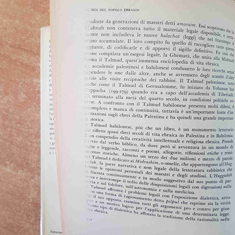 STORIA DEL POPOLO EBRAICO - ABBA EBAN - MONDADORI 1975 STATO ISRAELE