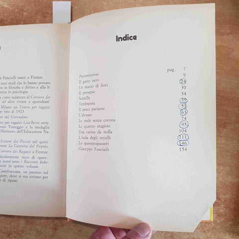 RACCONTI FIABESCHI GIUSEPPE FANCIULLI 1979 LIBRO ILLUSTRATO 2° EDIZIONE PAOLINE