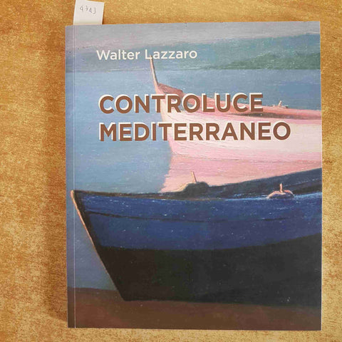 WALTER LAZZARO - CONTROLUCE MEDITERRANEO CATALOGO ARTE 2013 ILLUSTRATO