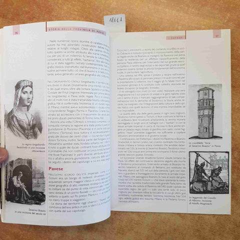 STORIA DELLA PROVINCIA DI PAVIA ROLANDO DI BARI 2007 ILLUSTRATO P&V PAVESE