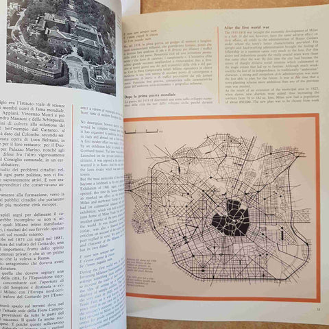 VOCAZIONE DI MILANO VICENDE URBANISTICHE GUIDO AMOROSI 1977 THE ROLE OF MILAN