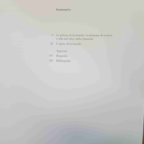 LEONARDO DA VINCI ARTE PITTURA RINASCIMENTO VOLUME ILLUSTRATO BANCO AMBROSIANO