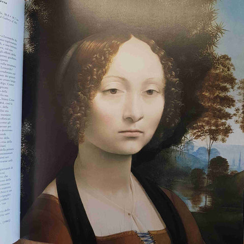 LEONARDO DA VINCI ARTE PITTURA RINASCIMENTO VOLUME ILLUSTRATO BANCO AMBROSIANO