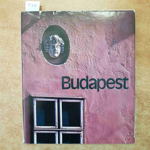 BUDAPEST LIBRO FOTOGRAFICO IN BIANCO/NERO EDITIONS CORVINA 1968
