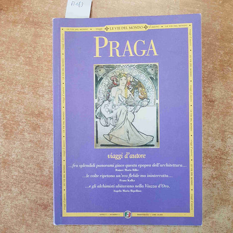 PRAGA - GUIDA LE VIE DEL MONDO TOURING CLUB ITALIANO 1997 VIAGGI D'AUTORE