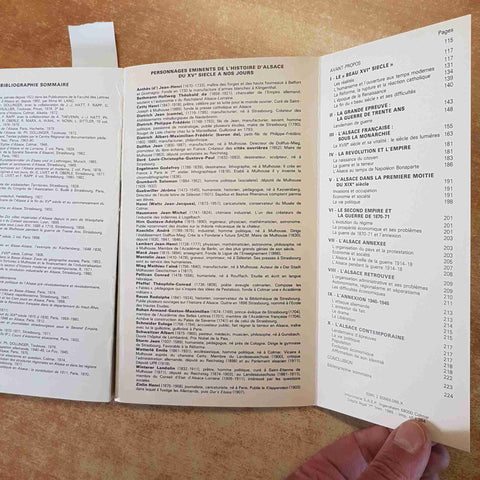 L'HISTOIRE DE L'ALSACE DE LA PREHISTOIRE A NOS JOURS storia dell'Alsazia OBERLE