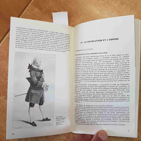 L'HISTOIRE DE L'ALSACE DE LA PREHISTOIRE A NOS JOURS storia dell'Alsazia OBERLE