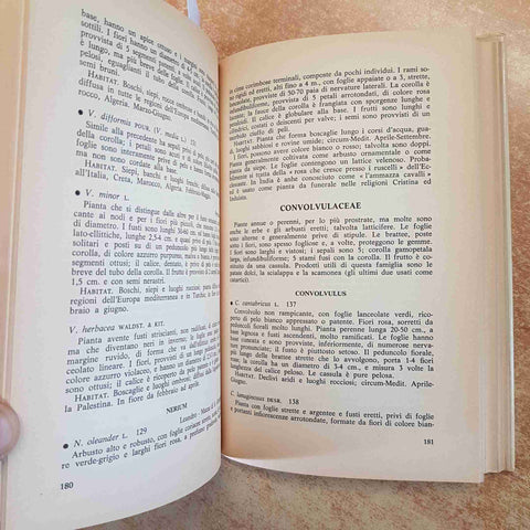 GUIDA ALLA FLORA MEDITERRANEA POLUNIN HUXLEY BOTANICA ILLUSTRATO