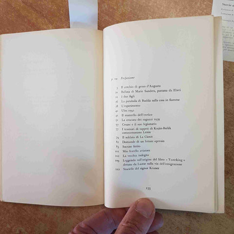 BERTOLT BRECHT - STORIE DA CALENDARIO - EINAUDI 1961 SAGGIO RACCONTI 2° EDIZIONE