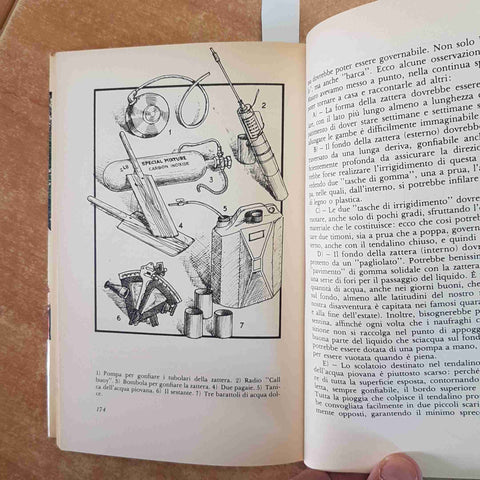 AMBROGIO FOGAR - LA ZATTERA STORIA VERA SOPRAVVIVENZA MARE OCEANO 1979 RIZZOLI