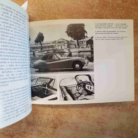 JAGUAR LIBRO ILLUSTRATO STORIA AUTO CLASSICHE FOTOGRAFIE D'EPOCA 1980 AUTOMOBILI