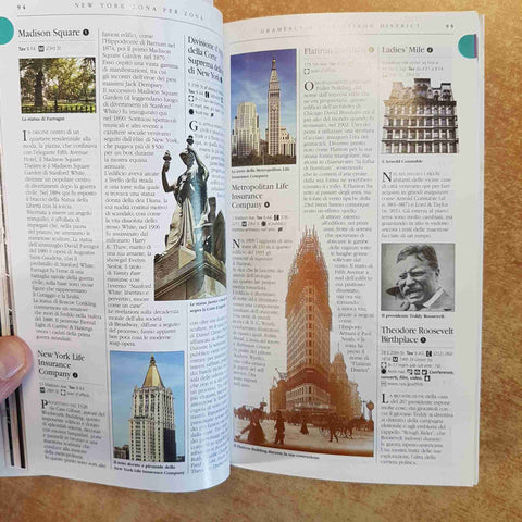 NEW YORK GUIDA TURISTICA CITY BOOK 2005 CORRIERE DELLA SERA ILLUSTRAZIONI Berman