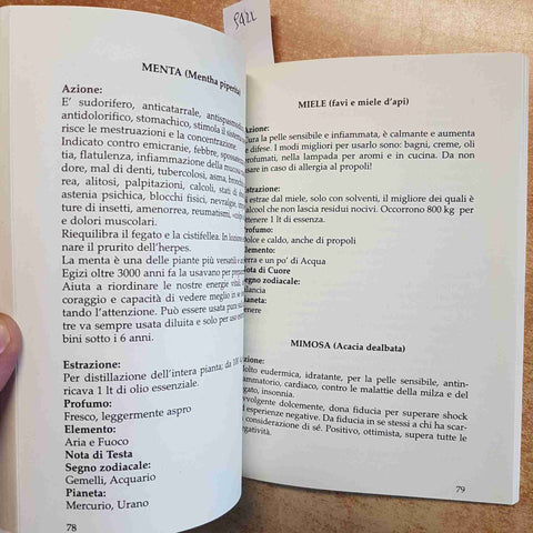 DIZIONARIO DEGLI OLI ESSENZIALI AROMATERAPIA USI PROPRIETA NATURALI