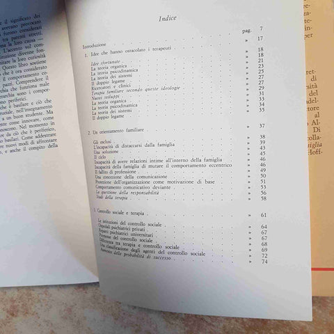 IL DISTACCO DALLA FAMIGLIA CRISI DEL GIOVANE TERAPIA - JAY HALEY 1983 ASTROLABIO