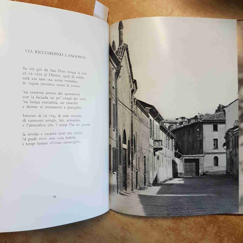 ARIA AD PAVIA DIALETTO PAVESE POESIE TRADIZIONE LOCALE DARIO MORANI 1972 ALFIERI