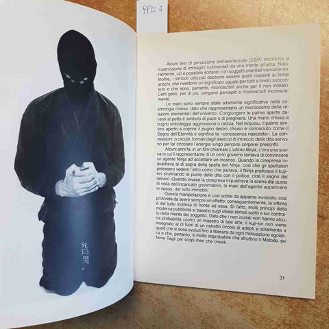 NINJA CONTROLLO DELLA MENTE - TECNICHE MEDITAZIONE KUJI KIRI 1992 ASHIDA KIM