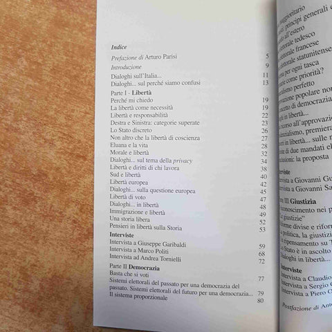 DIALOGHI SULL'ITALIA DELLA SECONDA REPUBBLICA LIBERTA DEMOCRAZIA GIUSTIZIA 2013