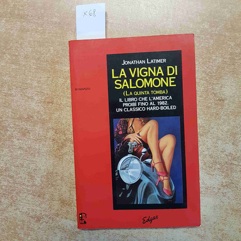 LA VIGNA DI SALOMONE (LA QUINTA TOMBA) - JONATHAN LATIMER - 1991 NOIR