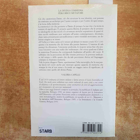LA DIVINA COMMEDIA PERCORSI E METAFORE - VALERIA CAPELLI JACA BOOK 1994 dante
