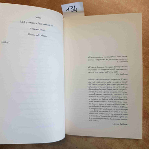 LA DIVINA COMMEDIA PERCORSI E METAFORE - VALERIA CAPELLI JACA BOOK 1994 dante