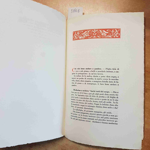 THESAURUS RUBERTI RICETTE INCANTESIMI E FARMACI SEGRETI 1958 RUBERTO DI BERNARDI