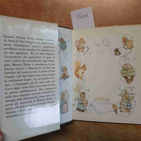 LA STORIA DI PETER CONIGLIO - BEATRIX POTTER - EDIZIONE ILLUSTRATA 1988 SPERLING