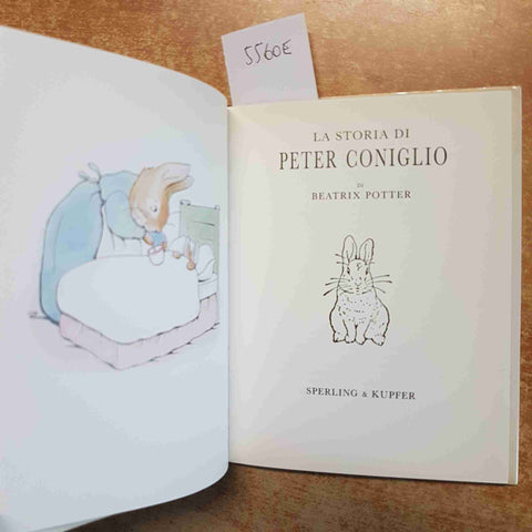 LA STORIA DI PETER CONIGLIO - BEATRIX POTTER - EDIZIONE ILLUSTRATA 1988 SPERLING