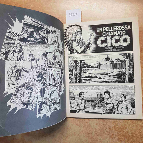 UN PELLEROSSA CHIAMATO CICO FUMETTO COMICO WESTERN BONELLI ZAGOR 1981 DAIM PRESS
